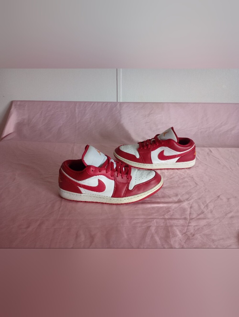 Size 12 - Jordan 1 Low Cardinal Red 2022